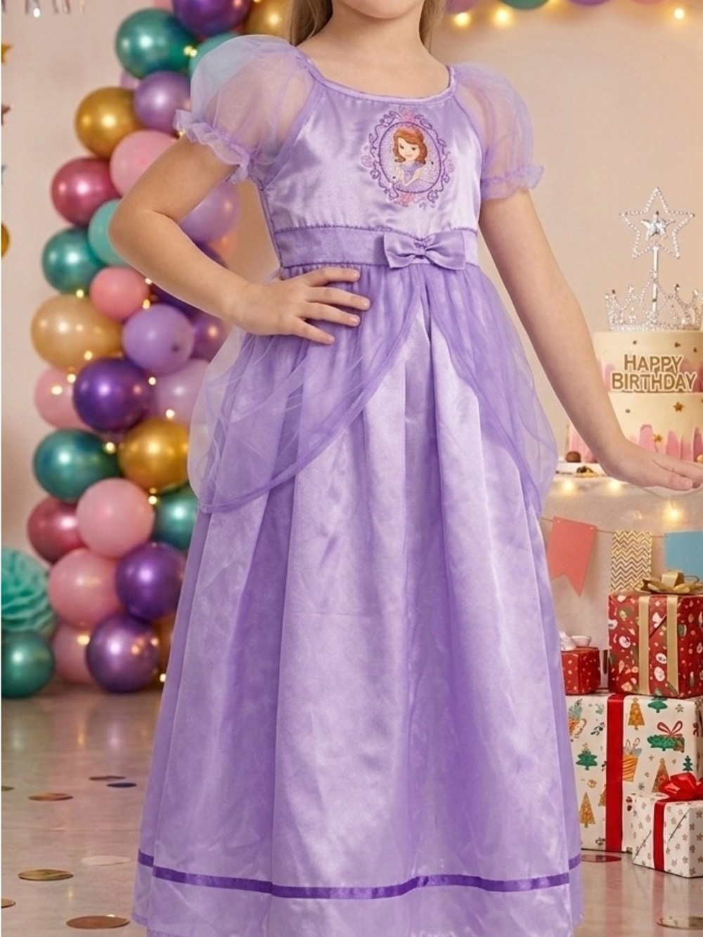 Disney Store Princess Sofia the First Costume Dress (Size 5/6)